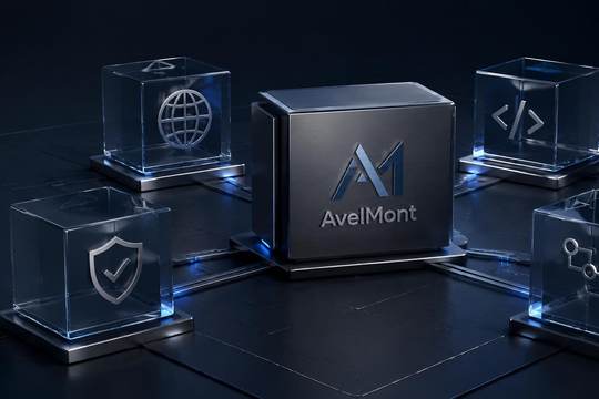 AvelMont service architecture for web, software, IT and business processes